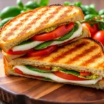 Caprese Pesto Grilled Cheese